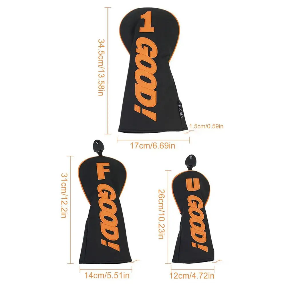 PU Leather Golf Putter Headcover – Waterproof & Durable Mallet Cover
