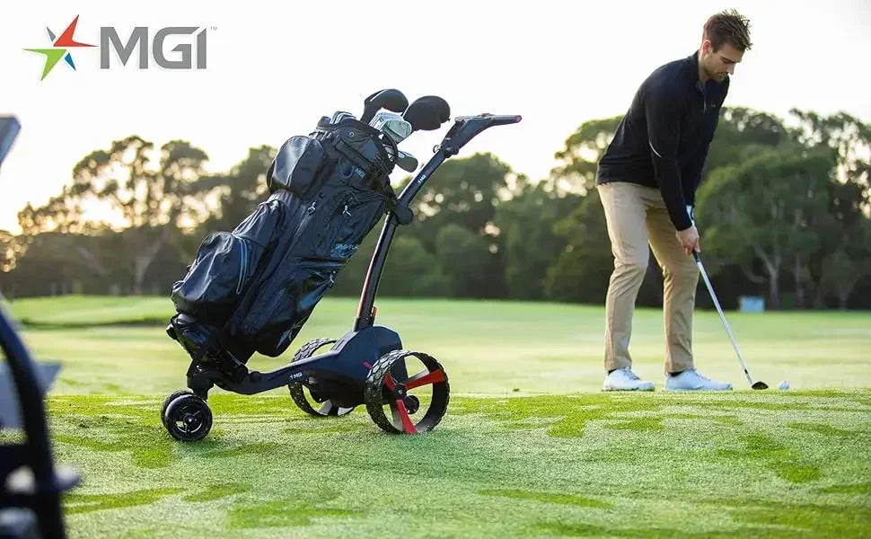AQMGI Zip X3 Electric Golf Cart – 36-Hole Lithium Power with Premium Accessories