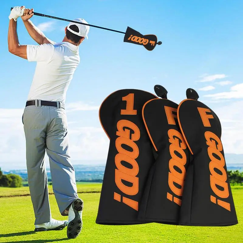 PU Leather Golf Putter Headcover – Waterproof & Durable Mallet Cover