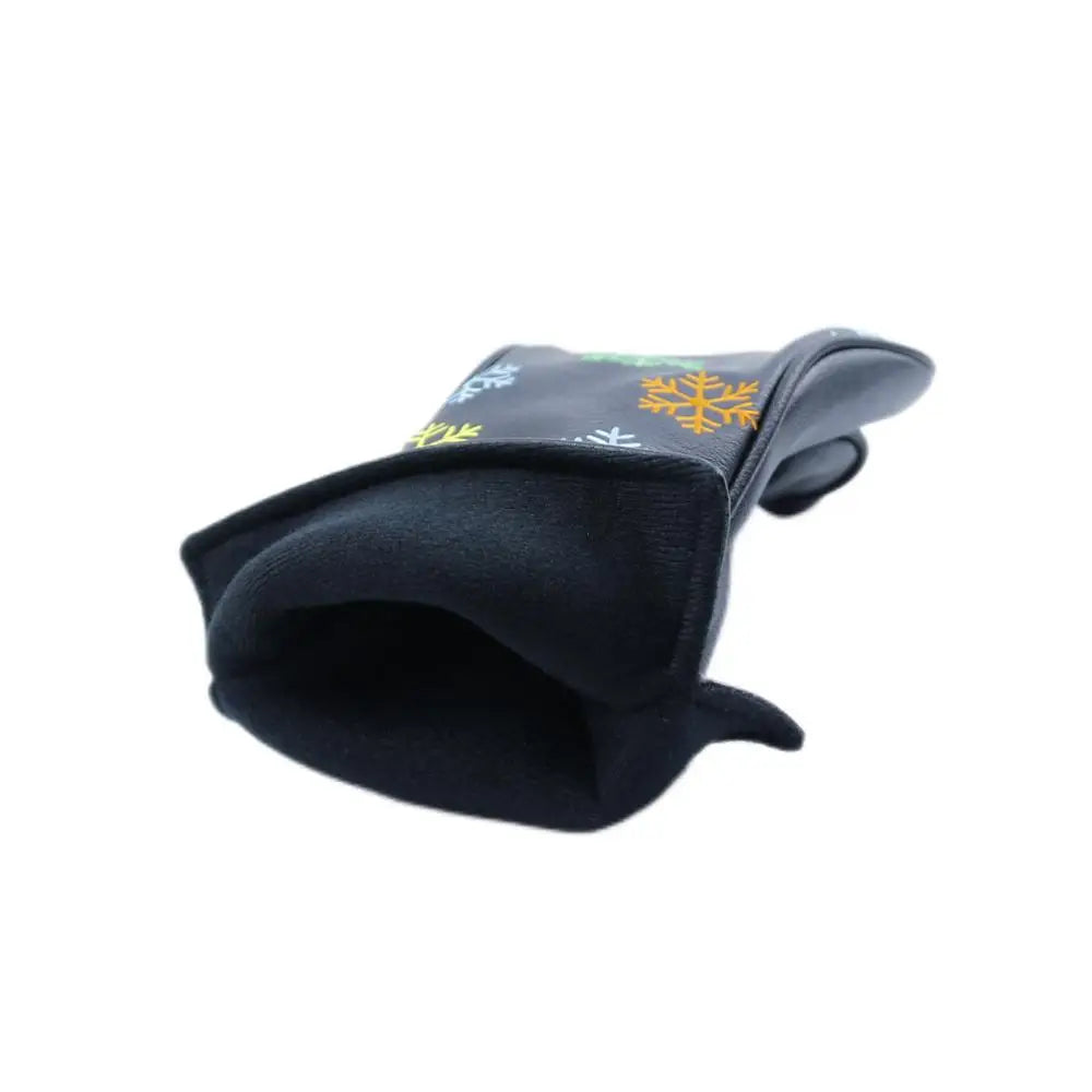 Snowflake Embroidered Golf Head Cover – Outdoor Sports Protection