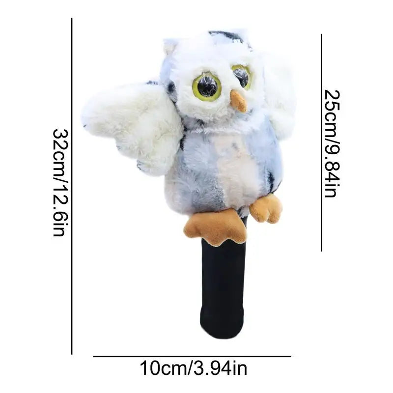 Owl-Themed Funny Golf Putter Headcover – Comical & Protective Driver Cover