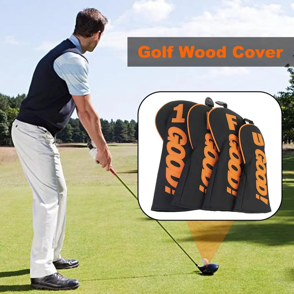 PU Leather Golf Putter Headcover – Waterproof & Durable Mallet Cover