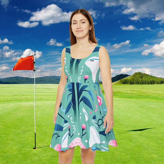 Vibrant Course Proud Women’s Golf Dress – Stand Out On and Off the Green