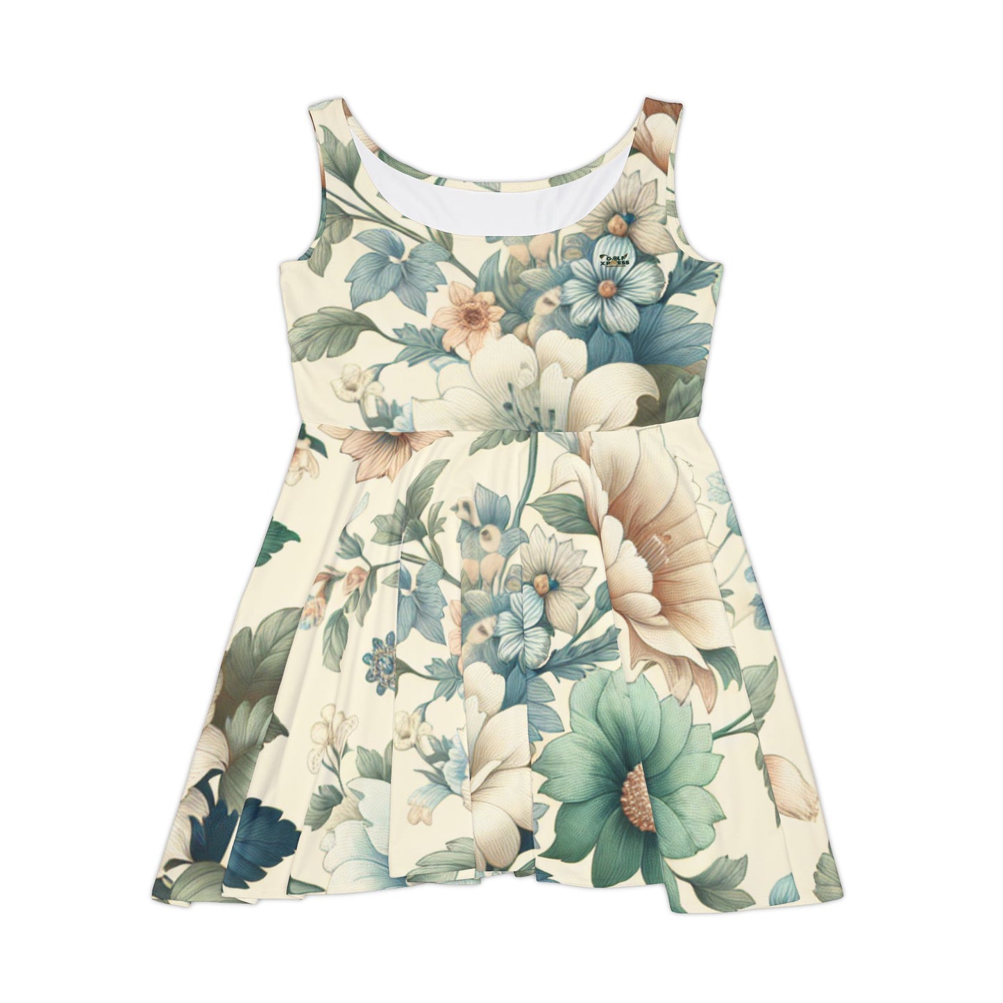 Elegant Bouquet Floral Golf Dress – Timeless Style in Full Bloom | Made in the USA